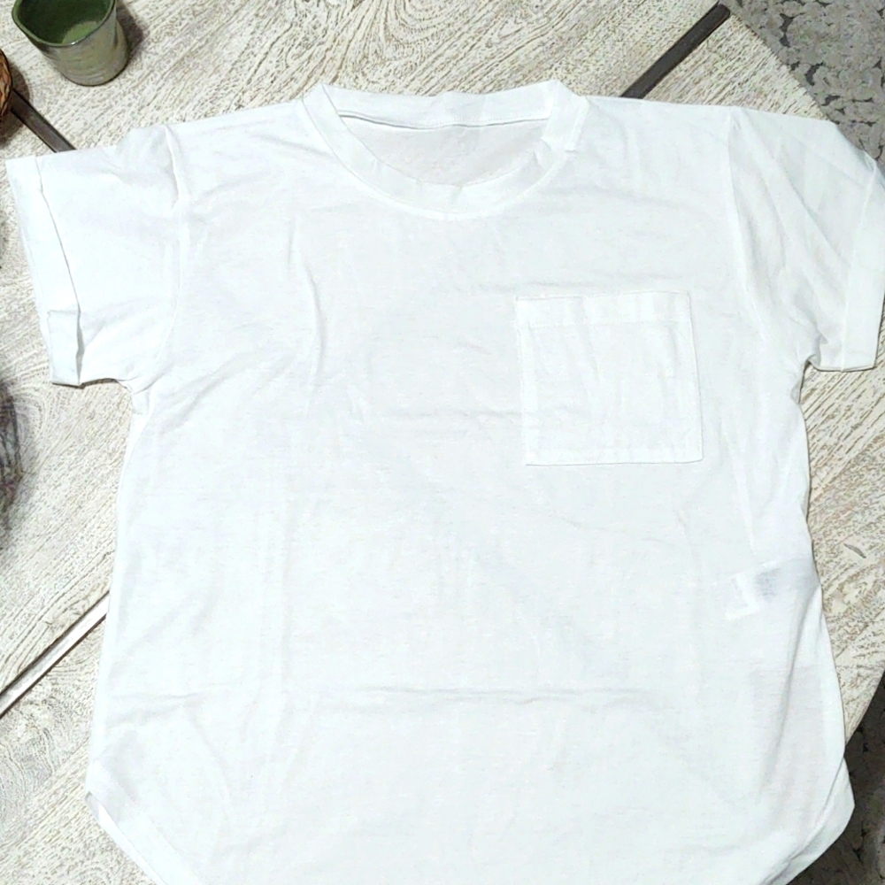 Casual white shirt